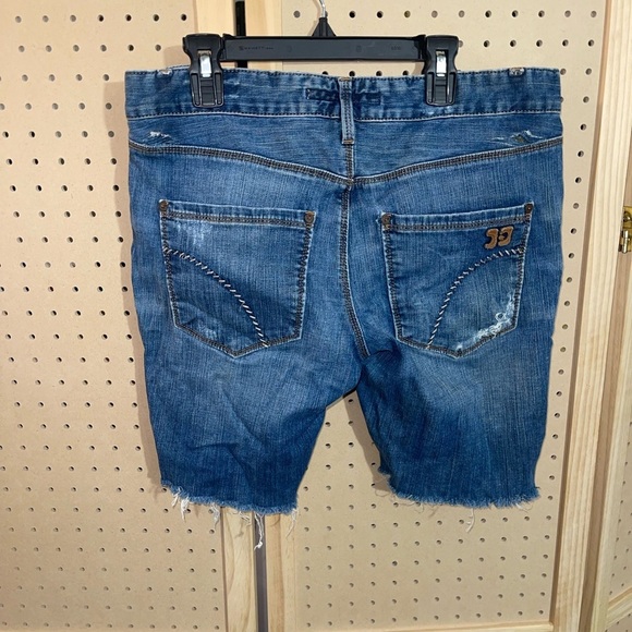 Joe’s‎ denim distressed cut off ex lover short shorts size W27” - Picture 4 of 8